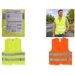 FIRST AID ONLY Pannenweste/Warnweste, orange Einheitsgröße, nach EN ISO 20471 Standard, reflektierend, - 1 Stück (P-91912 00)
