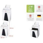 HSM SECURIO AF300 AKTENVERNICHTER WEISS 2093121 Partikelschnitt 4,5x30mm P4 12Bl (2093121)