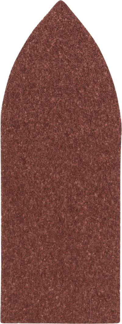Bosch Accessories 2608605169 Deltaschleifpapier ungelocht Körnung num 120 (L x B) 130 mm x 60 mm 5 St.