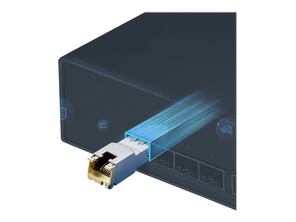 TP-Link TL-SM331T V1 SFP-Transceiver-Modul 1000Base-T Silber