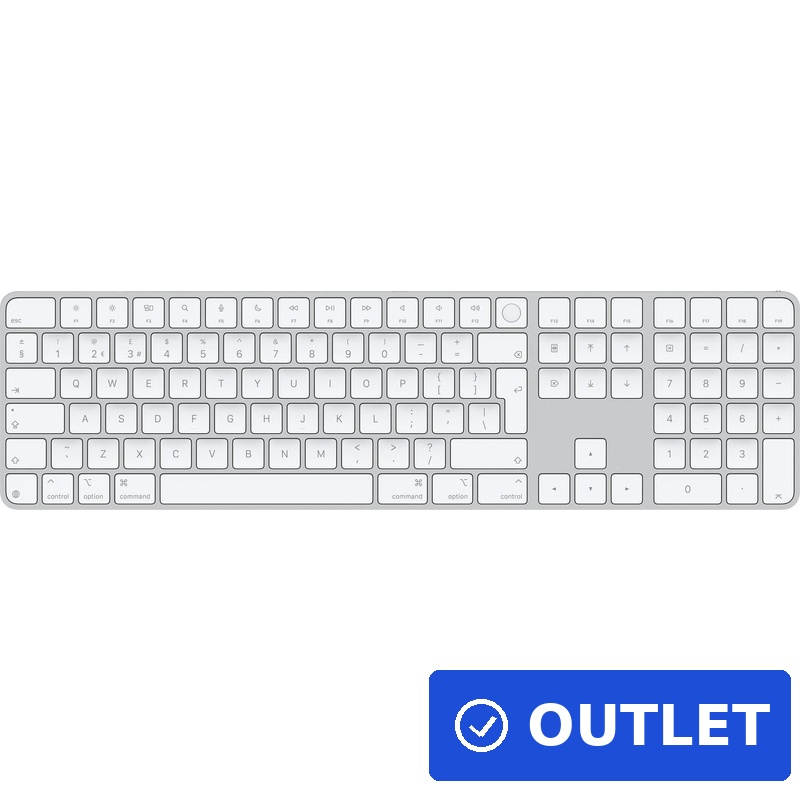 Apple Magic Keyboard with Touch ID and Numeric Keypad (MXK73B/A)