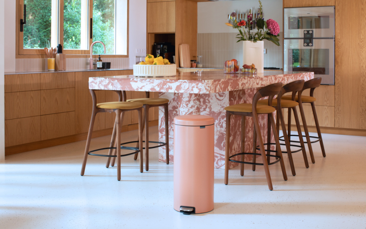 Brabantia NewIcon Treteimer 30 l Warm Copper