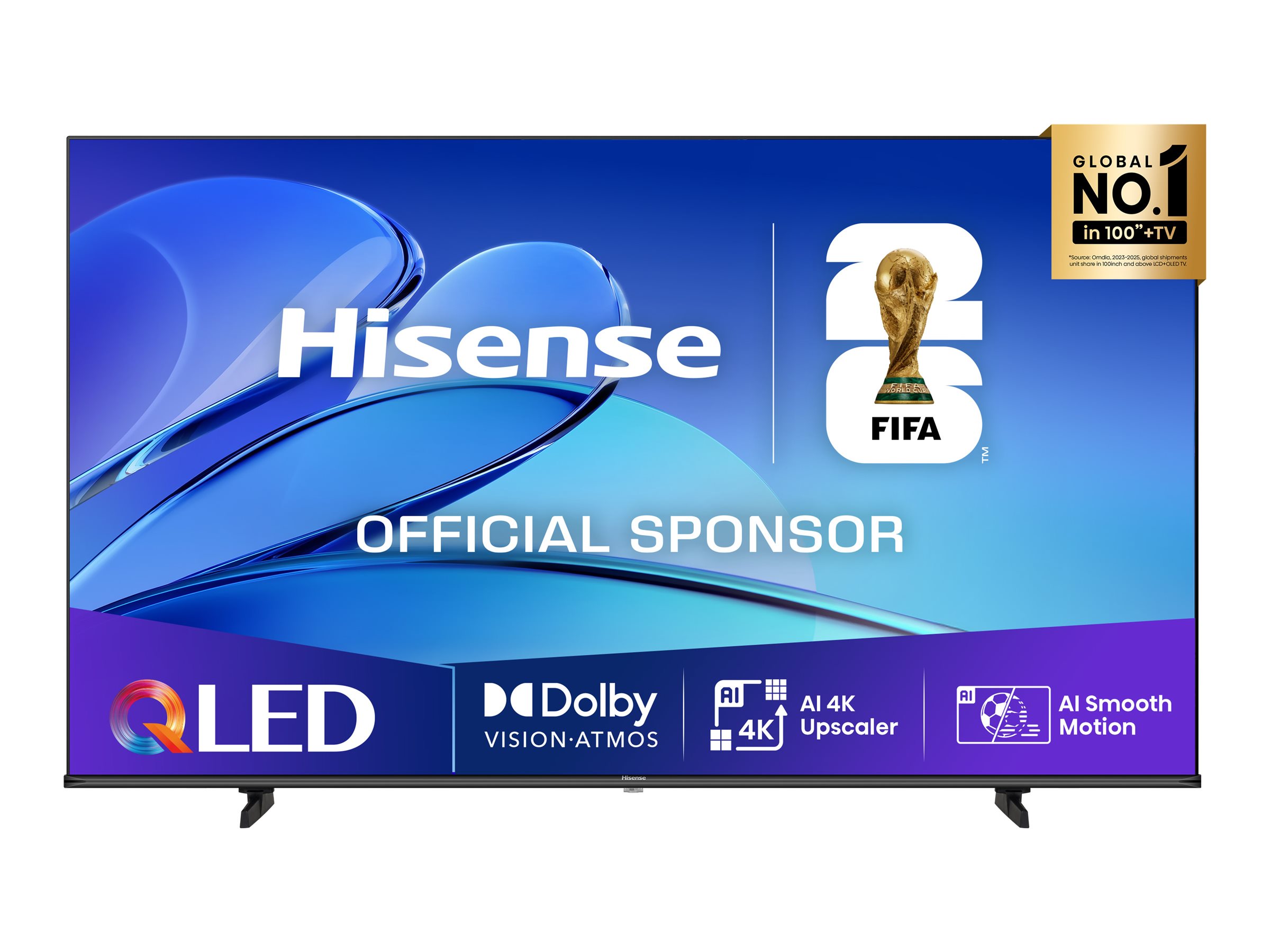 Hisense E7Q Series 43E7Q 43" QLED 4K Smart TV Schwarz