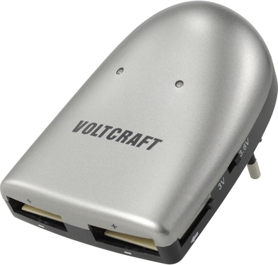 VOLTCRAFT Knopfzellen-Ladegerät LiIon Knopfzellenakku (VC-15228900)