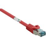 RF-5043952 RJ45 Netzwerkkabel Patchkabel CAT 6a S/FTP 10.00 m Rot Flammwidrig 1 St. (RF-5043952)