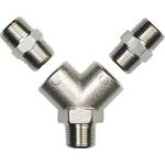 3M Aircare 2-fach-Kupplung-3/8``IG Adapter m.3/8``AG, einzeln (7000042680)