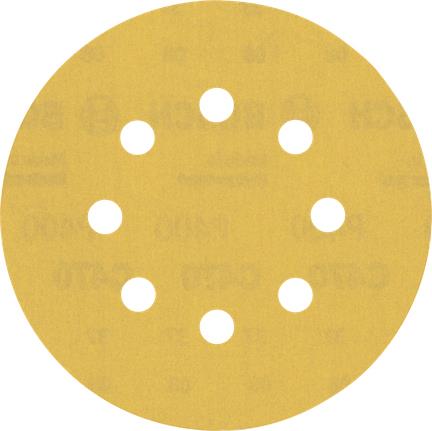 Bosch Accessories EXPERT C470 2608900811 Exzenterschleifpapier gelocht Körnung num 400 (Ø) 125 mm 5 St.