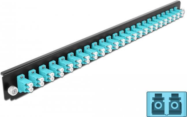 Delock Rack-Montageblech für Glasfaser-Spleißbox (43360)