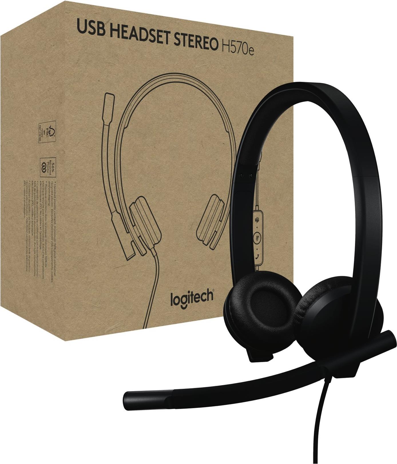 Logitech H570e Headset (981-001430)