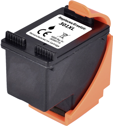 Renkforce Tinte ersetzt HP 301XL (CH563EE) Kompatibel Schwarz RF-I-HP301XLBK RF-5655896 (RF-5655896)