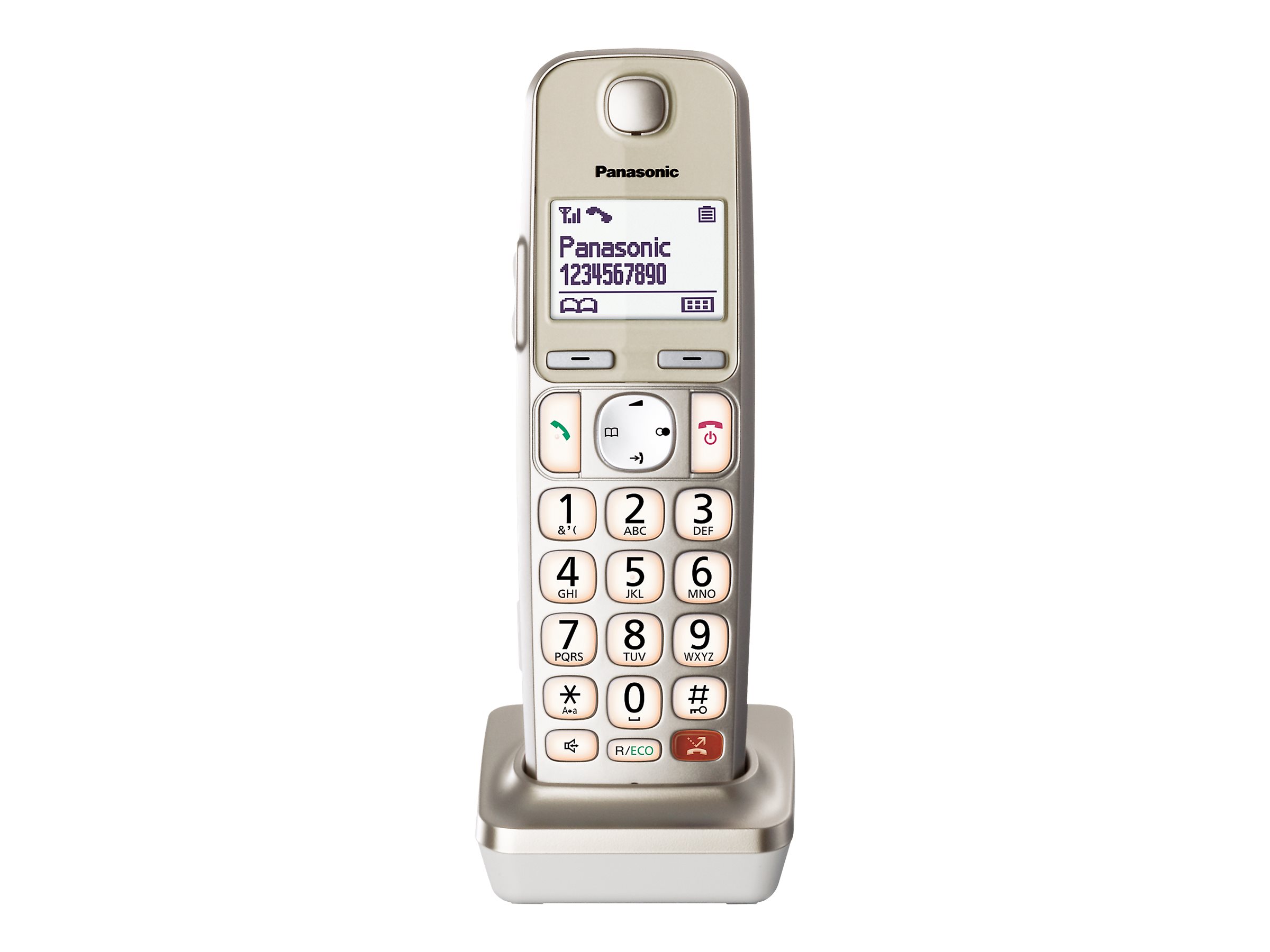 Panasonic KX-TGEA25 Schnurloses Erweiterungshandgerät Champagnergold