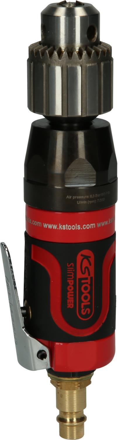 KS TOOLS 3/8\" SlimPOWER Mini-Druckluft-Stabbohrmaschine, 7.000U/min (515.55