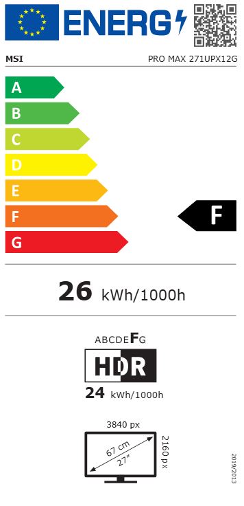 Energieeffizienzklasse F