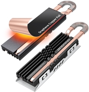 GrauGear Heatpipe Kühlkoerper SSD M.2 NVMe 2280 Graphen-Kupfe (G-M2HS07-GC)
