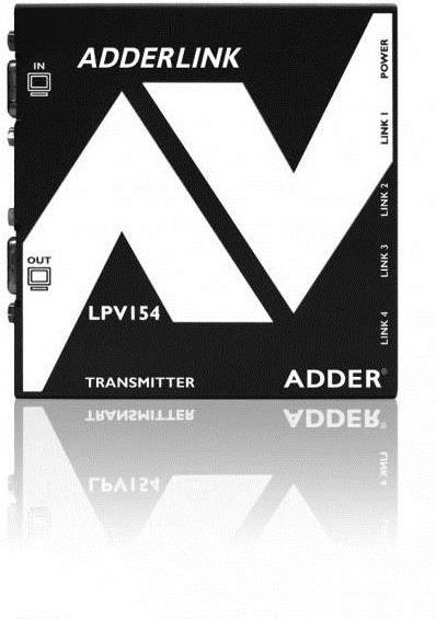 ADDER LPV154T Audio-/Video-Leistungsverstärker AV transmitter Schwarz (ALPV154T-IEC)