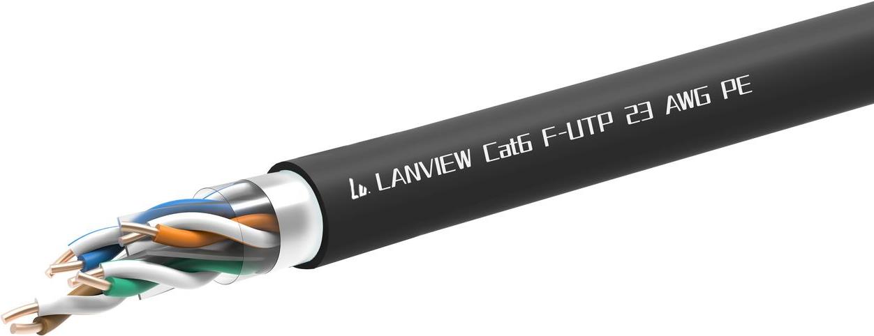 Lanview LVN-CAT6PE-FUTP-305M Netzwerkkabel Cat6 F/UTP (FTP) (LVN-CAT6PE-FUTP-305M)