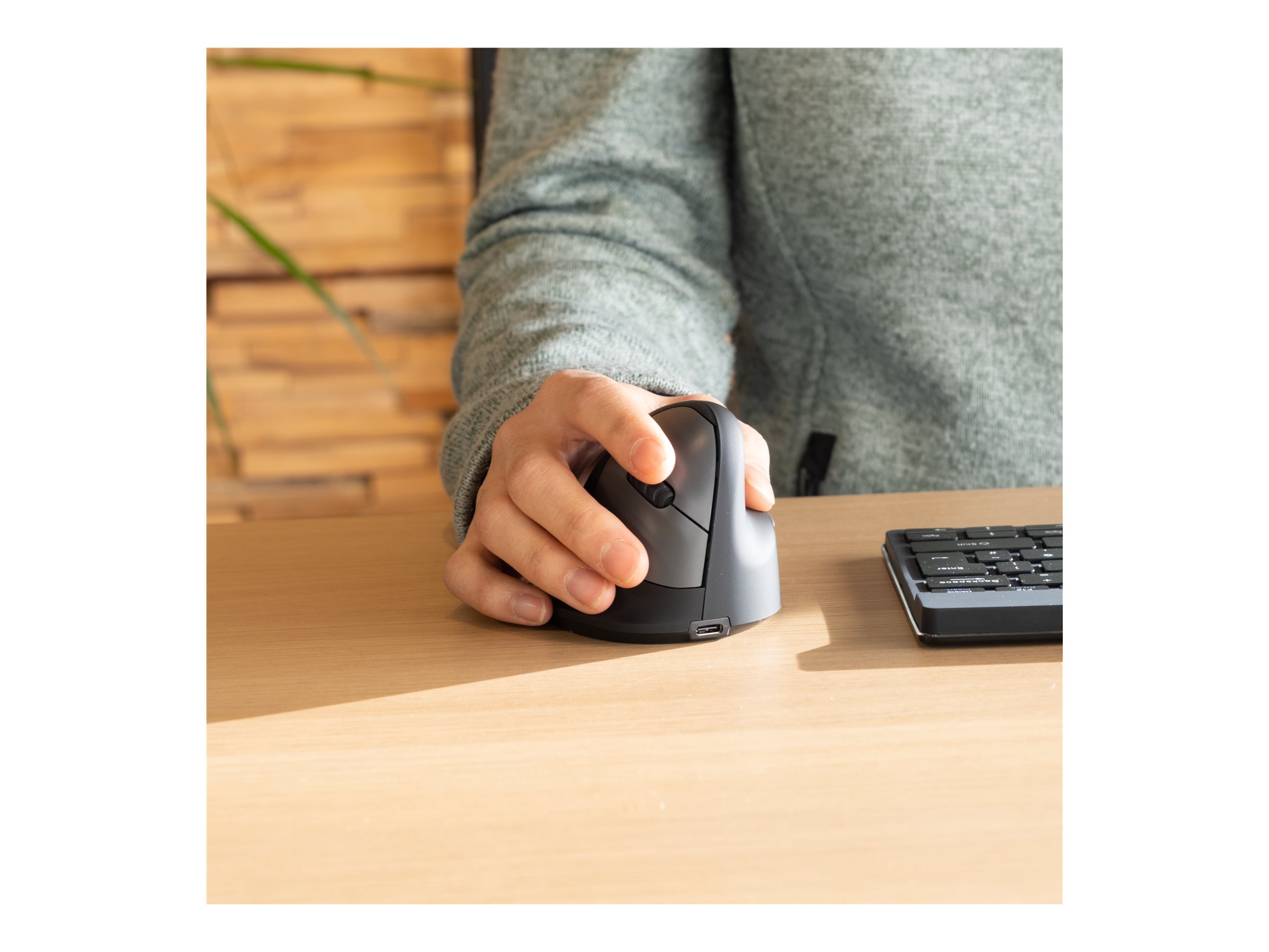 R-Go Tools R-Go Ergonomische Maus HE Break Bluetooth 5.0 Schwarz