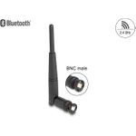 Delock WiFi 2.4 GHz Antenne BNC Stecker 2 dBi 14.5 cm omnidirektional mit Kippgelenk (90737)