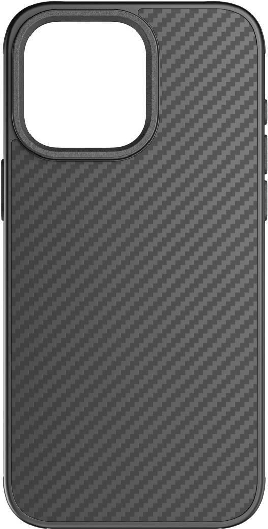 Black Rock Cover Robust Carbon für Apple iPhone 15 Pro Max, Schwarz (00221289)