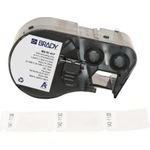 Brady Corporation M4-91-417 selbstlaminierendes Vinyl Weiss/Transparent 25.40 x 12.70 38.10 mm (170957)