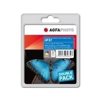 AgfaPhoto 2er-Pack 24 ml (HP NO. 57 COLOR DUO, C950)