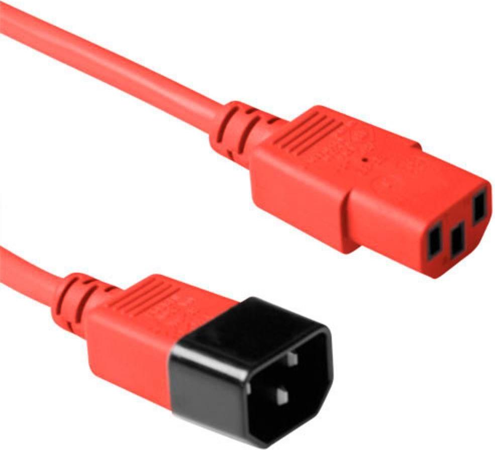 Microconnect PE1413R18. Kabellänge: 1,8 m, Anschluss 1: C14-Koppler, Anschluss 2: C13-Koppler (PE1413R18)