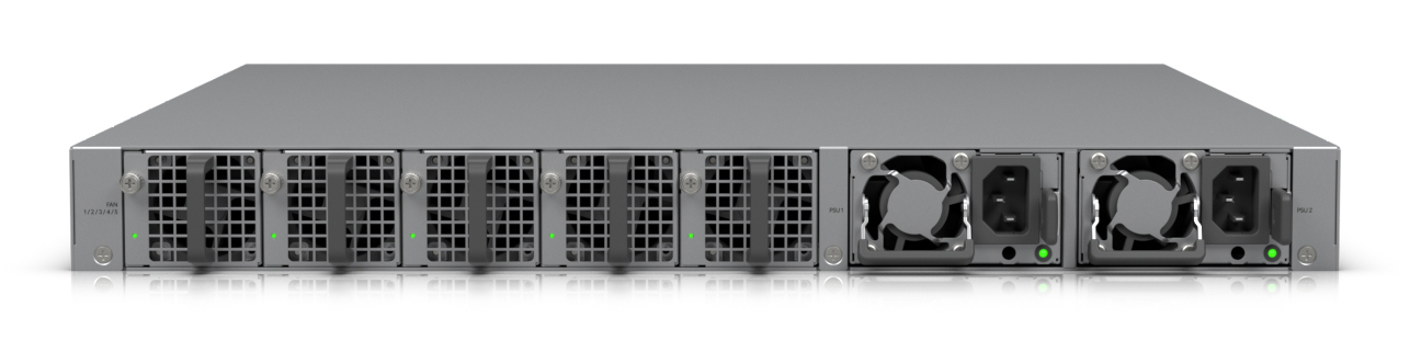 Ubiquiti UniFi Enterprise Campus Aggregation Switch 48x 25G SFP28 + 6x 100G QSFP28 Layer 3 managed Silber