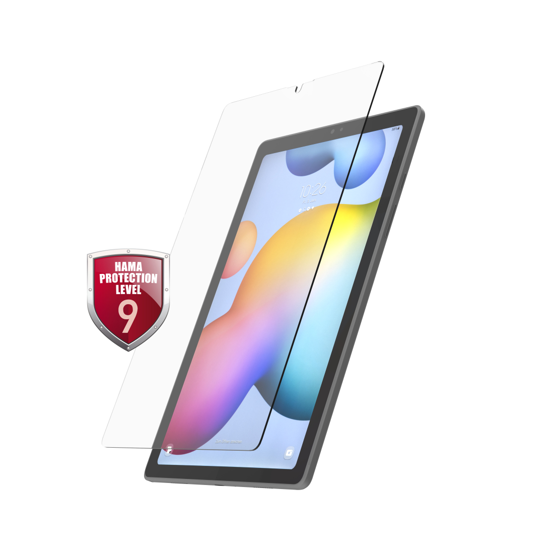 Hama Essential Line Premium Displayschutzglas für Samsung Galaxy Tab S6 Lite 10.4" 20/22 Transparent