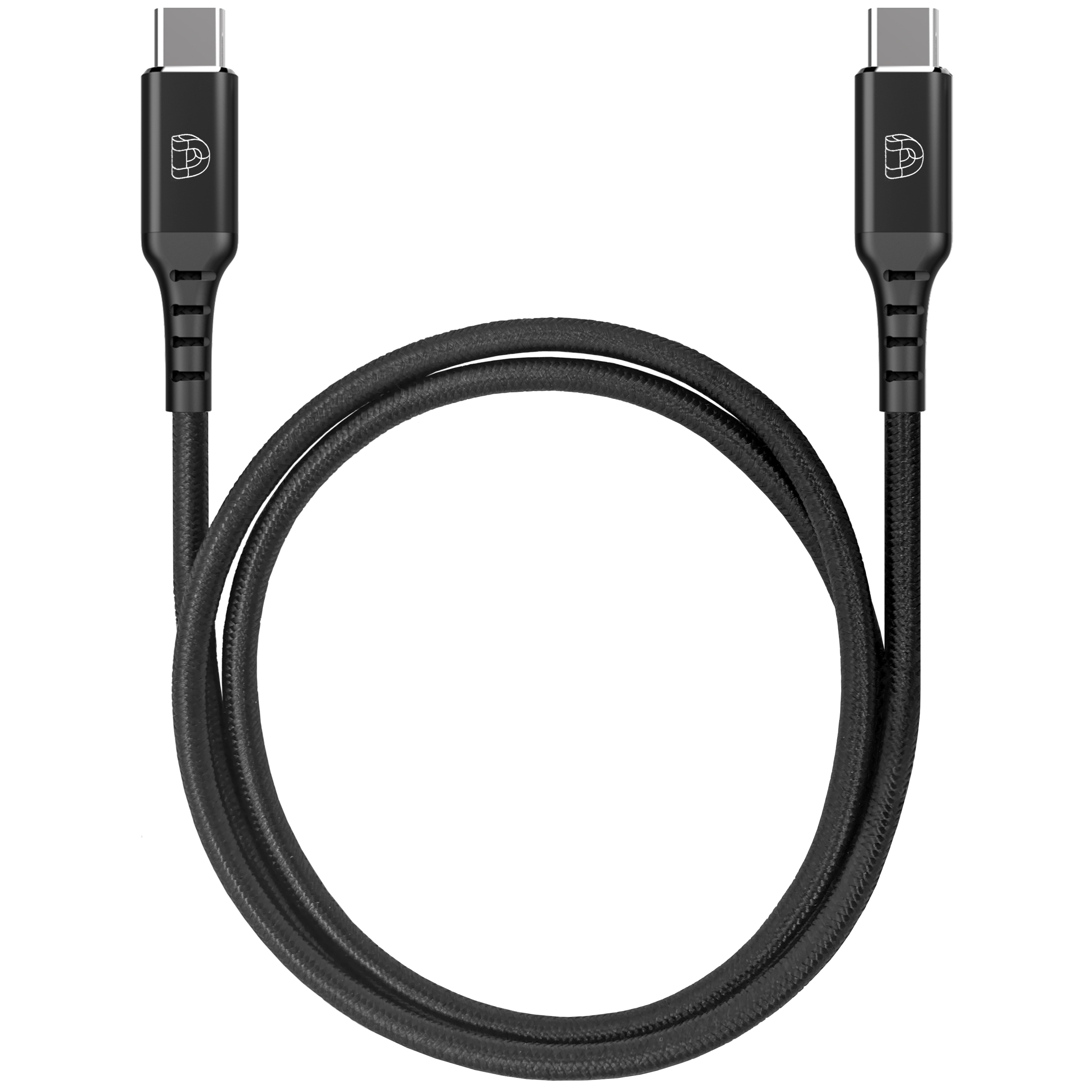 DEQSTER USB-C auf USB-C Kabel 1 m 5 Gbit/s Schwarz