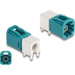 Delock Mini FAKRA Stecker single gewinkelt A-Typ PCB (90112)