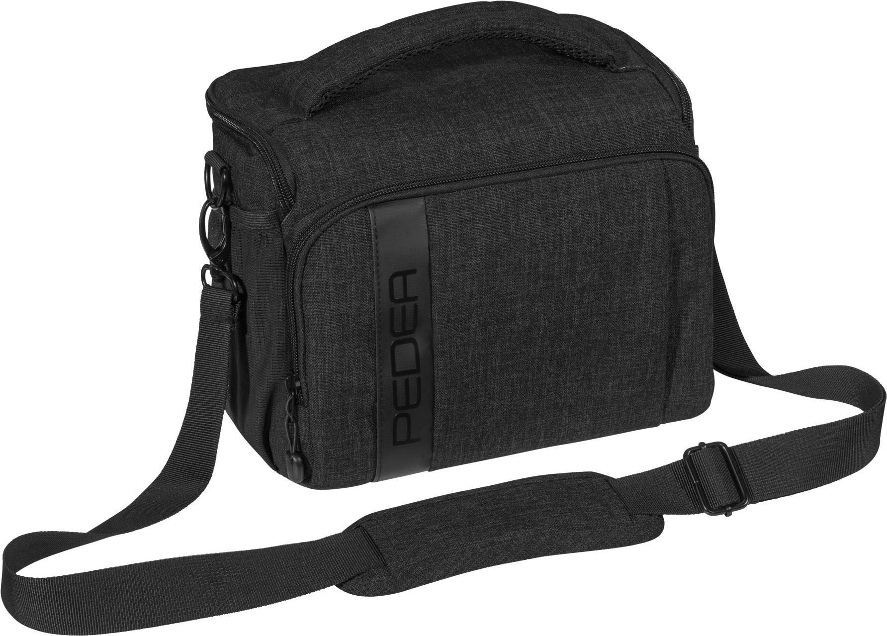 PEDEA 65065434 - Schultertasche - Jede Marke - Canon EOS R - M3 - M5 - M6 - M10 - M50 - M100 Canon EOS 5D - 5DS R - 5D Mark II - 5D Mark IV - 6D - 6D Mark... - Schultergurt - Schwarz (65065434)