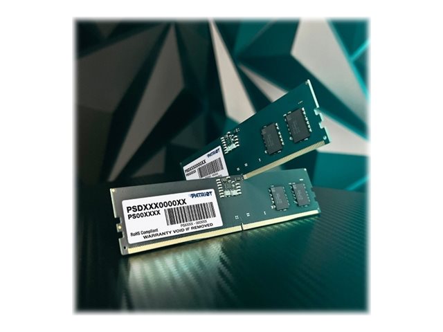 Patriot Signature Line 16 GB RAM DDR5 4800 MT/s ECC DIMM Schwarz