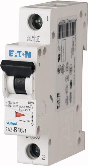 Eaton FAZ-C2/1 Stromunterbrecher Miniatur-Leistungsschalter Typ C (278549)