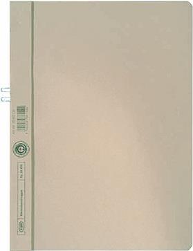 ELBA Klemmhandmappe, DIN A4, ohne Vorderdeckel, chamois Manilakarton, 10 Blatt Düllvermögen, gepackt zu 1 Stück (36450 C
