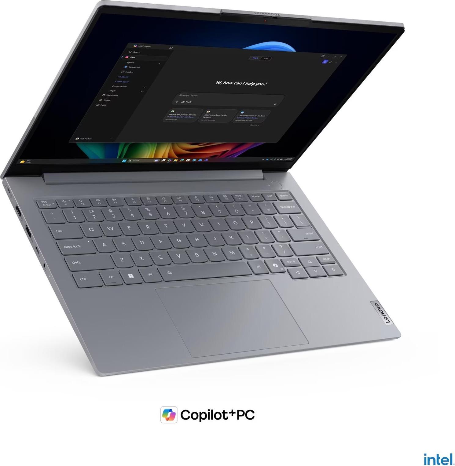Lenovo ThinkBook 14 G9 IPL, Intel® Core™ Ultra 5 325 (E-cores up to 3.20GHz, 12MB), 14" WUXGA Non-Touch, W11P64 GER, 32.0GB, 1x512GB SSD M.2 2242 PCIe Gen4 QLC, Intel® Graphics, BT 5.4,Wi-Fi 7 2x2 BE, 100/1000M Ethernet, FPR, 1080P FHDHybrid, 3 Cell Li-io (21UX005PGE)