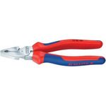 Knipex 02 05 180 Werkstatt Kraft-Kombizange 180 mm DIN ISO 5746
