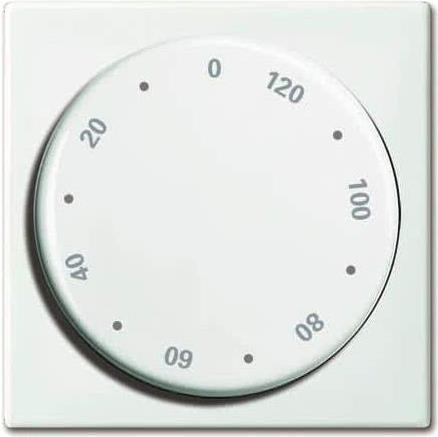 Busch-Jaeger Zentralscheibe alpinws Jalousie/Zeitschalt 1771-914-102 (2CKA001753A0236)