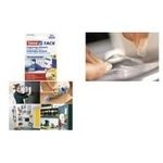 tesa TACK Klebepads Big Pack, transparent beidseitig klebend, wieder verwendbar, spurlos ablösbar (59401-00000-00)