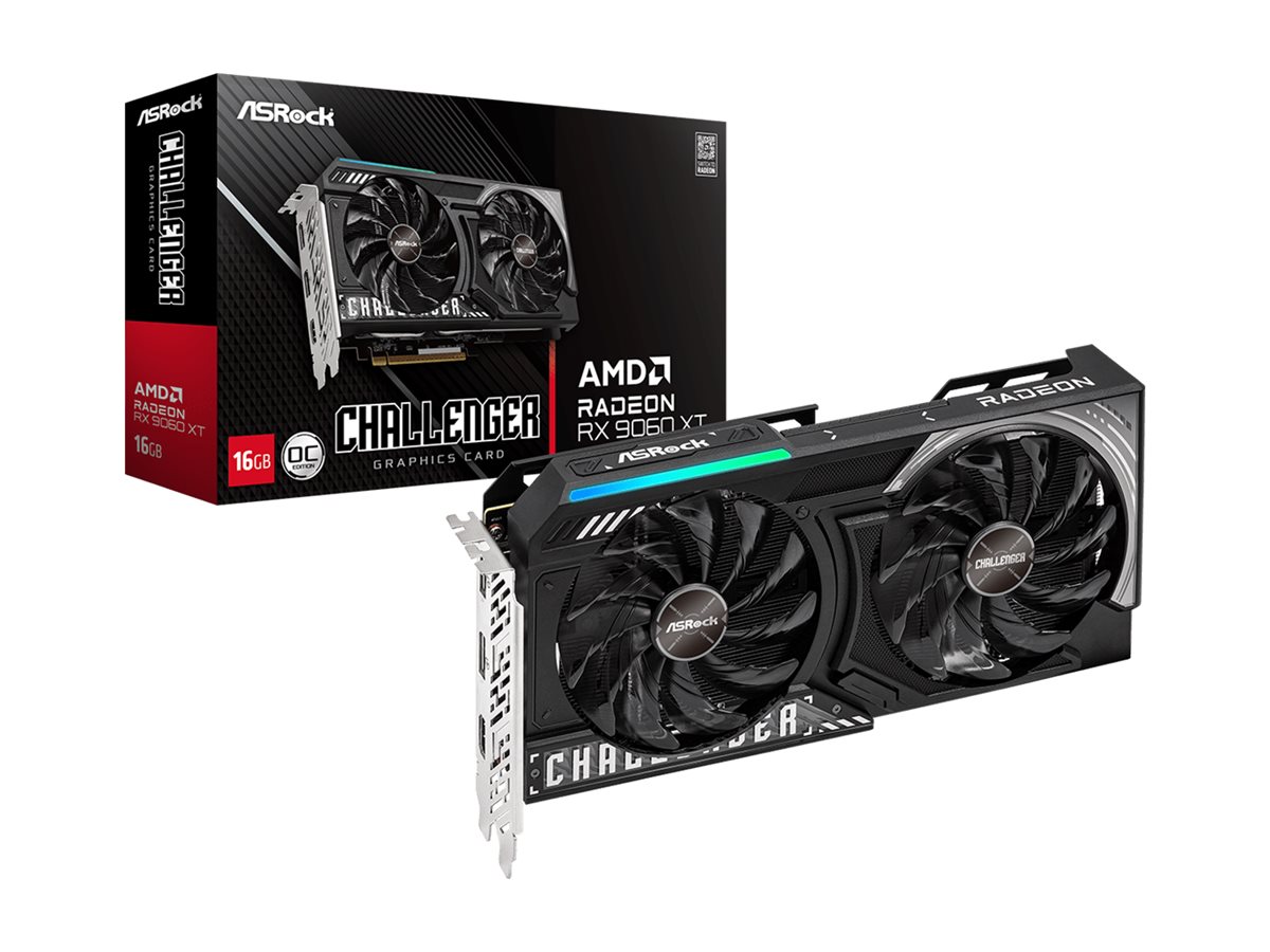 ASRock Challenger OC Radeon RX 9060 XT 16 GB GDDR6 Schwarz