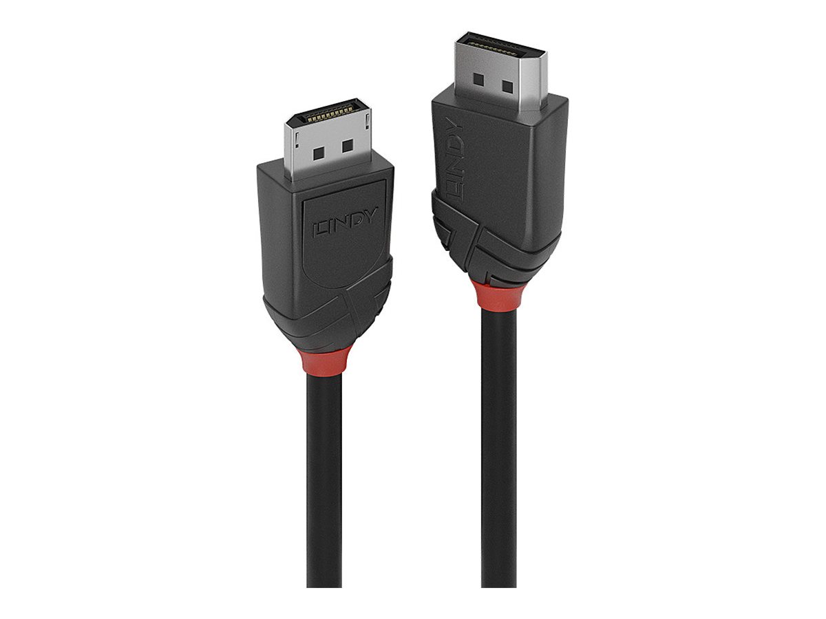 Lindy Black Line DisplayPort 1.2 Kabel 1,5 m Schwarz