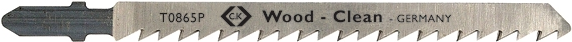 C.K. Stichsägeblatt HCS für Holz, lange Klinge, 5 St. auf Karte T0865P Sägeblatt (T0865P)