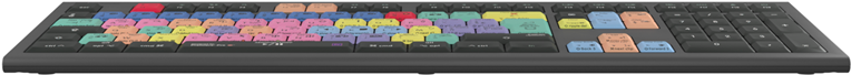 Logickeyboard LKB-PPROCC-A2M-FR Tastatur USB AZERTY Französisch Schwarz (LKB-PPROCC-A2M-FR)