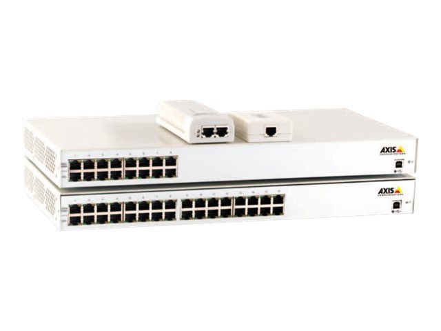 Axis T8120 Midspan 15 W 1-port PoE-Injektor Weiß
