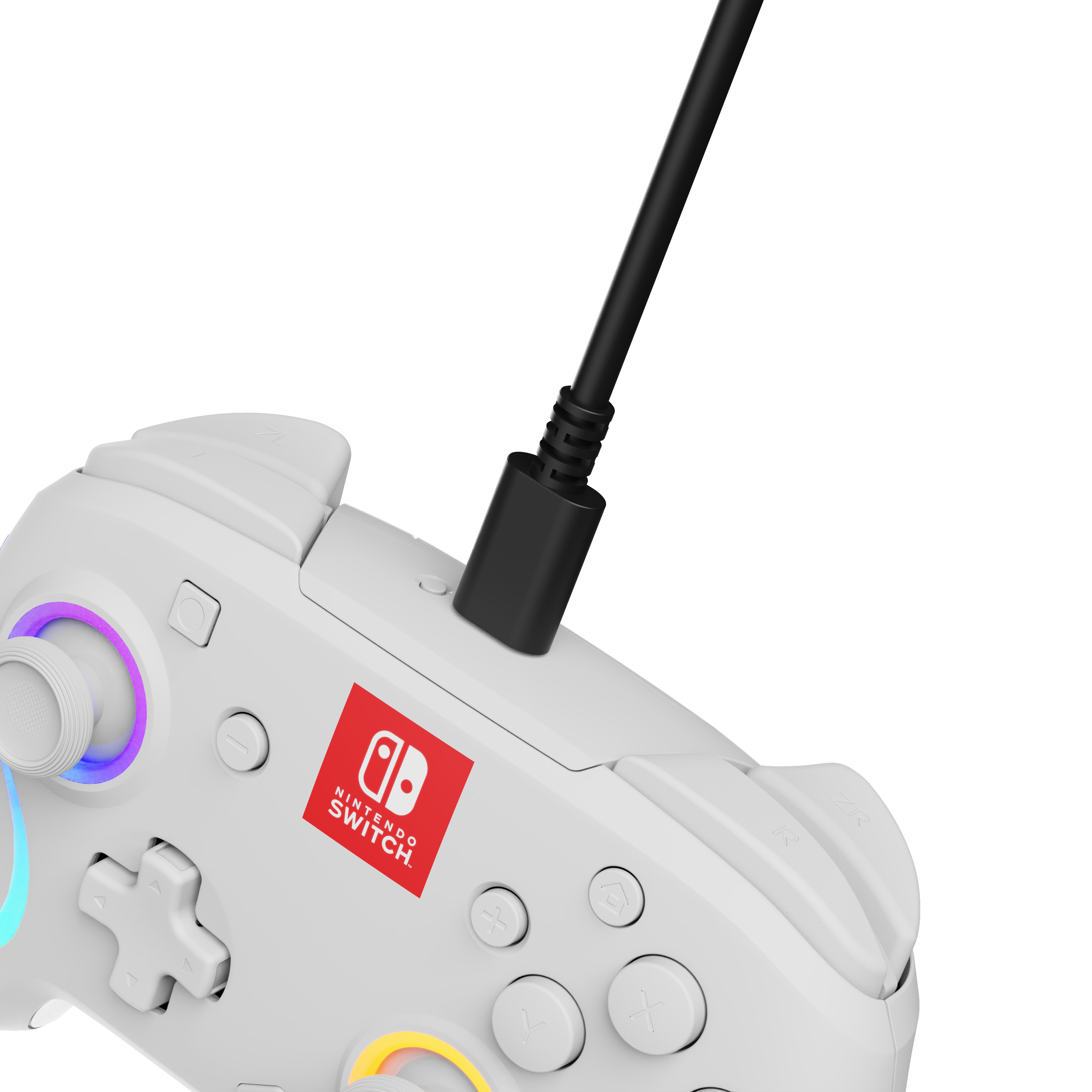 PDP Afterglow Wave Gamepad Weiß