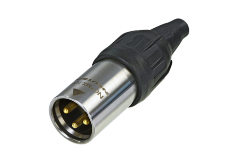 Neutrik NC3MX-TOP XLR-Kabelstecker 3-polig Schwarz