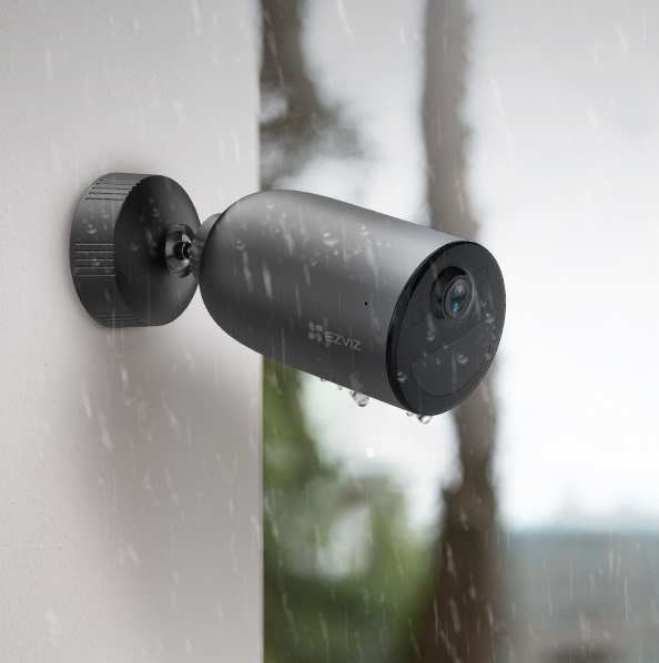EZVIZ EB3 IP-Sicherheitskamera 3 MP 2304 x 1296 WLAN Outdoor Nachtsicht 15 m Zweiwege-Audio Schwarz
