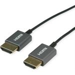 ROLINE HDMI-Koaxialkabel ultraschlank 4K60 ST/ST (11.04.5938)