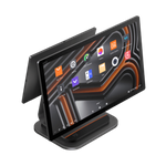 SUNMI T3 PRO, NFC, 39,6cm (15,6''), Full HD, USB, USB-C, BT (BLE), Ethernet, WLAN, Android, schwarz, orange Kassensystem, 39,6 cm (15,6''), Touchscreen, Auflösung: 1920x1080 Pixel, micro SD-Slot, Lautsprecher, Fingerprint Leser, Front-Kamera (8 MP), Helligkeit 400cd, Anschluß: USB (Typ A, 4x), USB-C, Bluetooth (BLE, Klasse 5.2), Ethernet, WLAN (802.11ax), Kassenladenanschluss (RJ11, RJ12), Qualcomm Octa Core, 2,0 GHz, RAM: 6GB, Flash: 128 GB, Android (AOSP), inkl.: Netzteil, Netzkabel (EU, UK, C5), Farbe: schwarz, orange (P01240002)