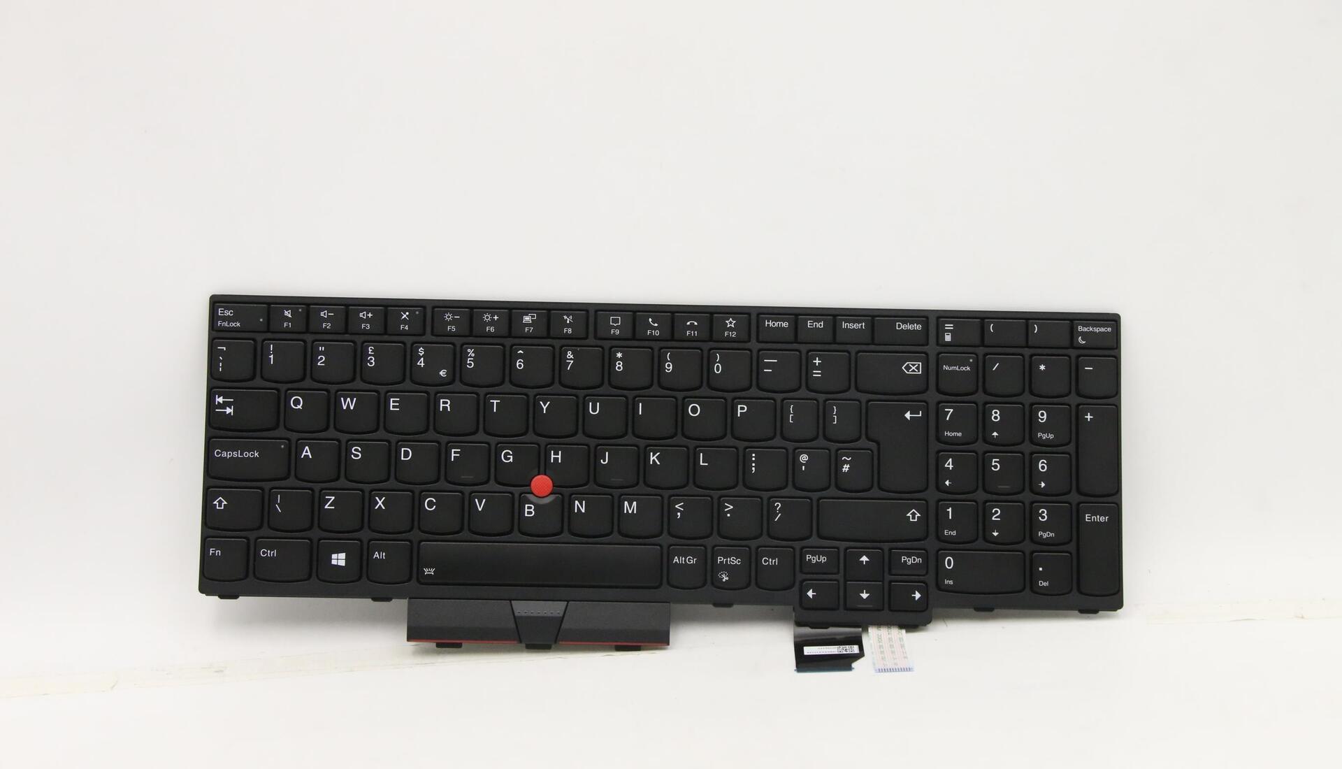 Lenovo Transimage - Ersatztastatur Notebook - hinterleuchtet - GB - Schwarz - für ThinkPad P15 Gen 1 20ST, 20SU, T15g Gen 1 20UR, 20US (5N20Z74846)