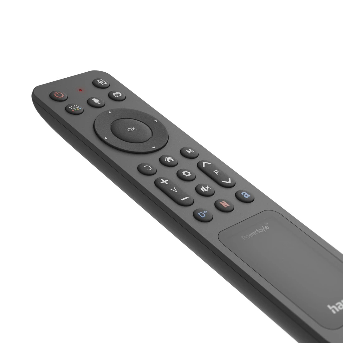 Hama 00221058 Bluetooth-Fernbedienung für Samsung Smart-TV Solar Schwarz
